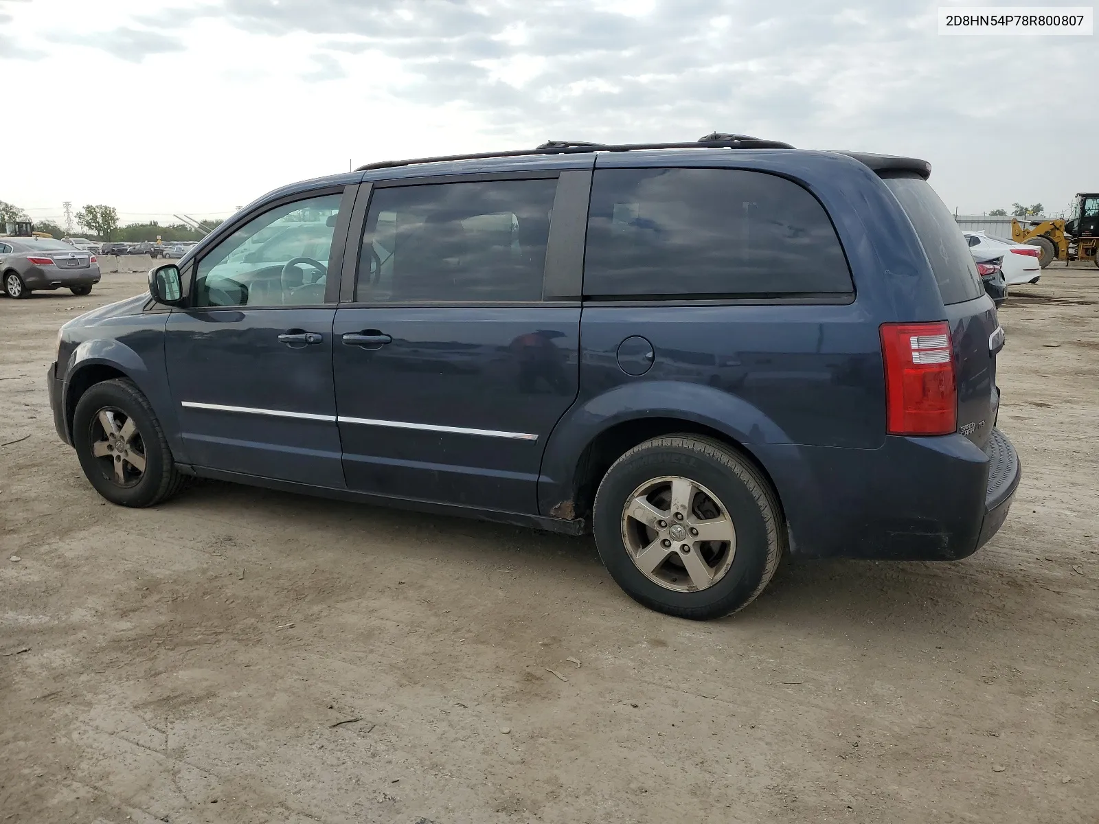 2008 Dodge Grand Caravan Sxt VIN: 2D8HN54P78R800807 Lot: 67779224