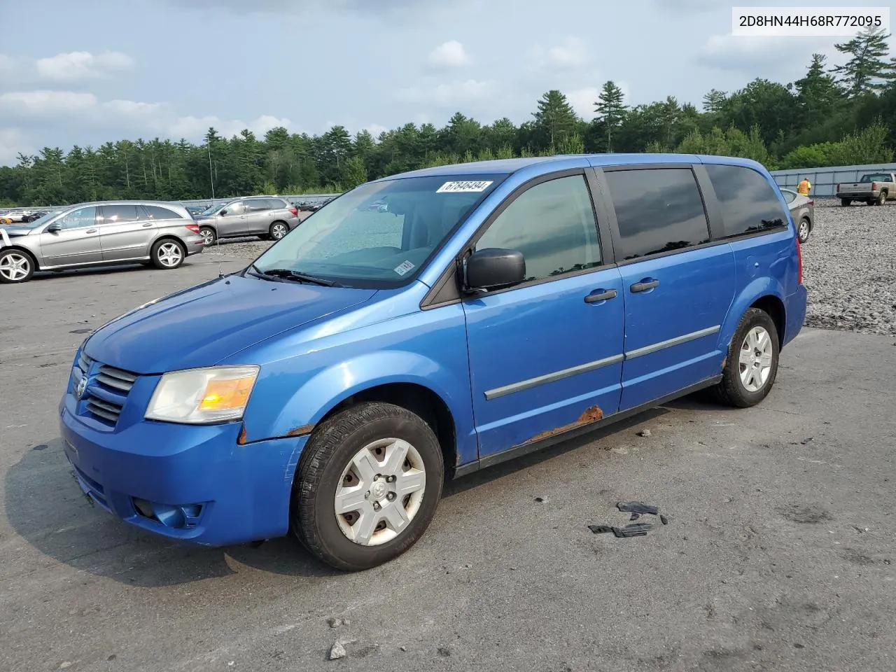 2D8HN44H68R772095 2008 Dodge Grand Caravan Se