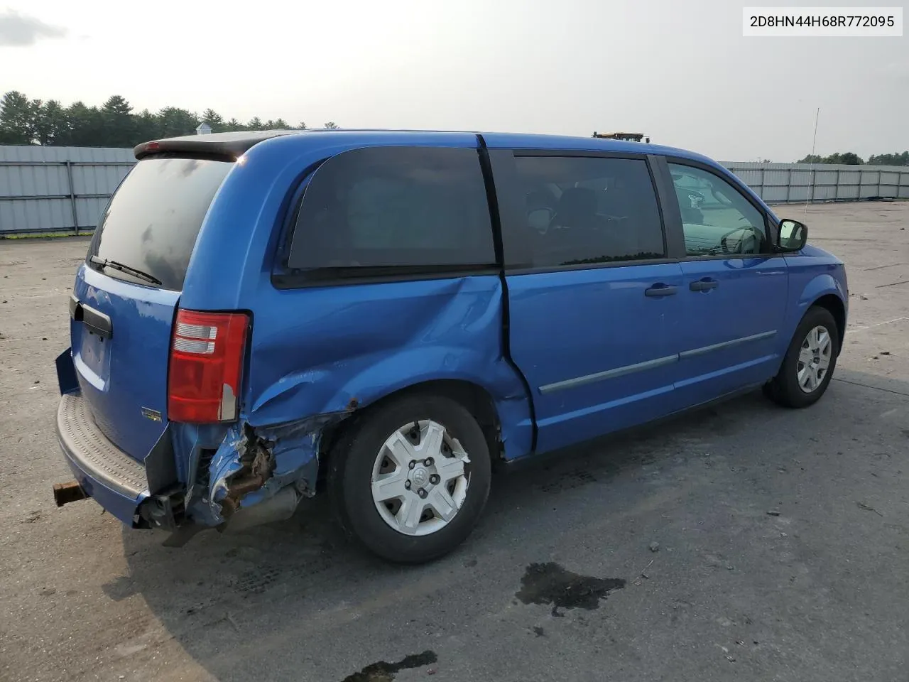 2008 Dodge Grand Caravan Se VIN: 2D8HN44H68R772095 Lot: 67846494