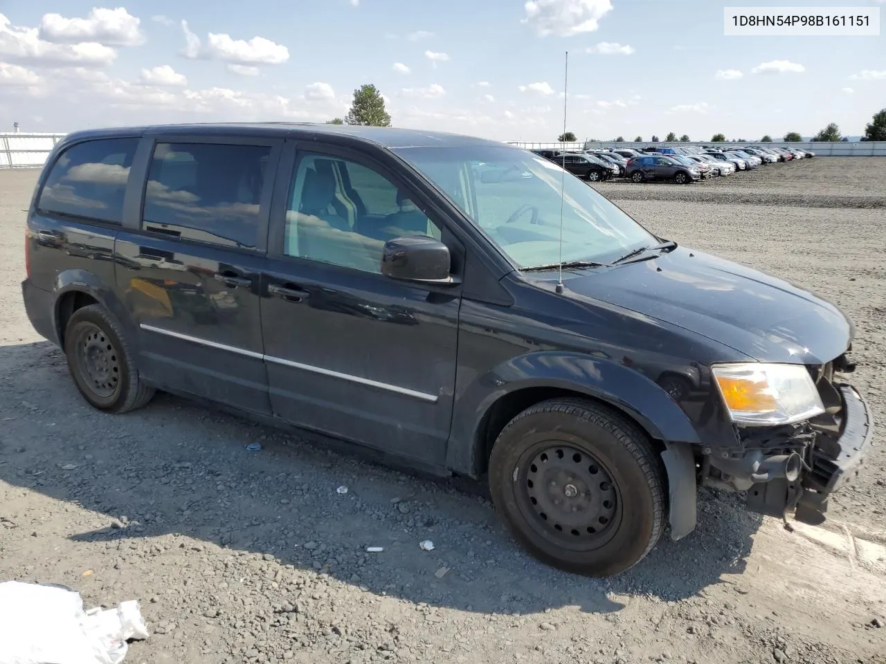 1D8HN54P98B161151 2008 Dodge Grand Caravan Sxt