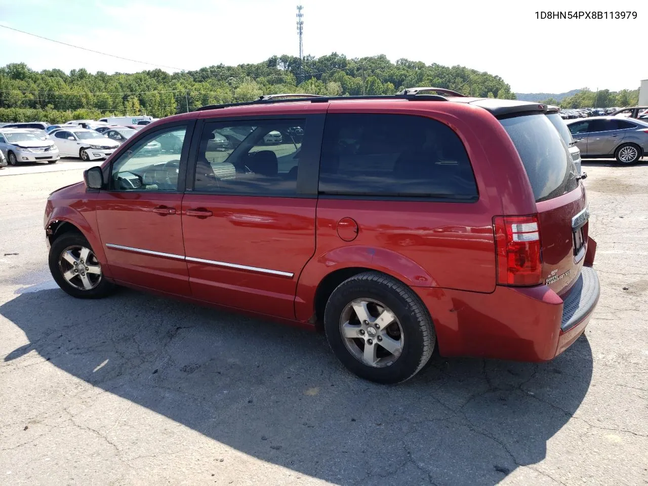 2008 Dodge Grand Caravan Sxt VIN: 1D8HN54PX8B113979 Lot: 68437144