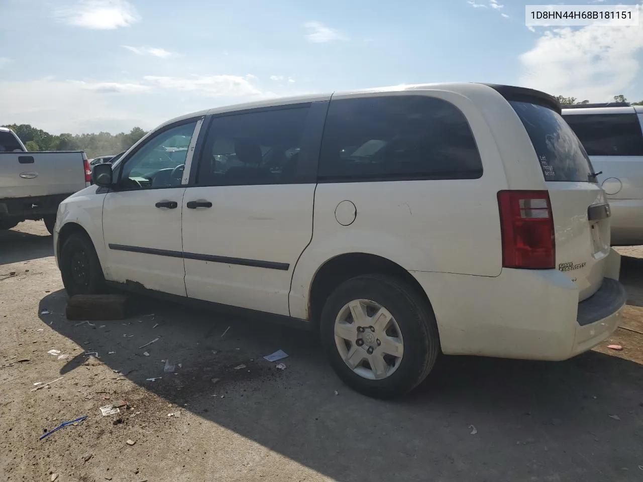 2008 Dodge Grand Caravan Se VIN: 1D8HN44H68B181151 Lot: 69027594