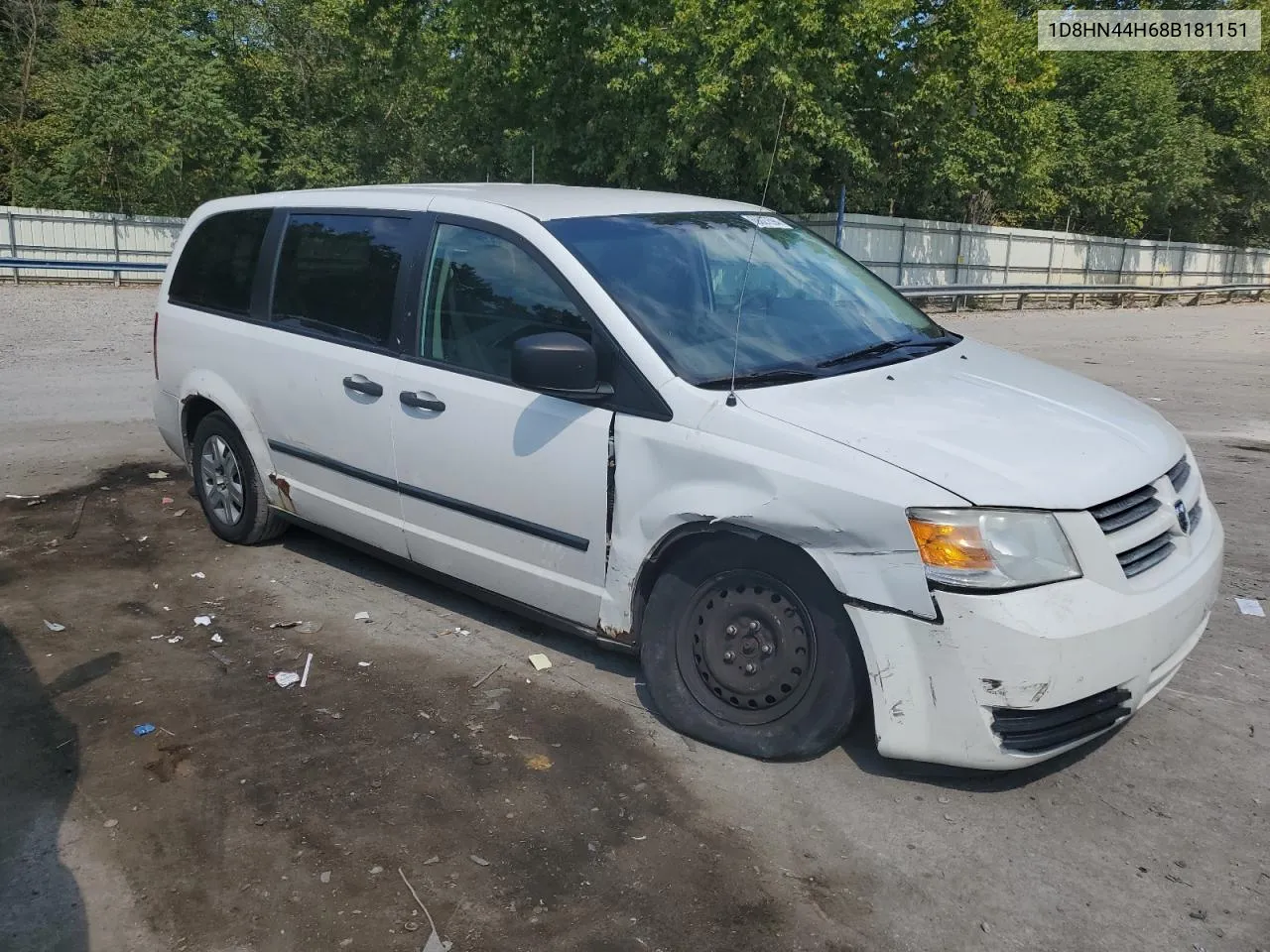 1D8HN44H68B181151 2008 Dodge Grand Caravan Se