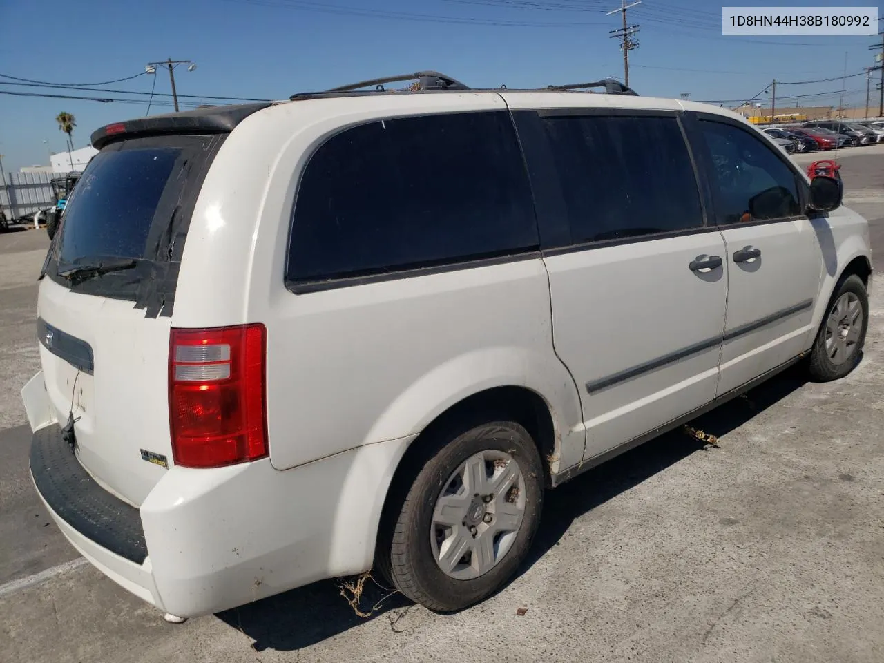 1D8HN44H38B180992 2008 Dodge Grand Caravan Se