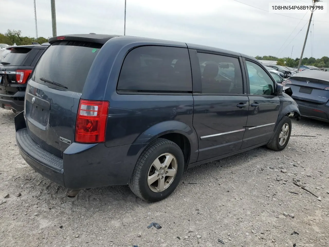 2008 Dodge Grand Caravan Sxt VIN: 1D8HN54P68B179798 Lot: 69556334