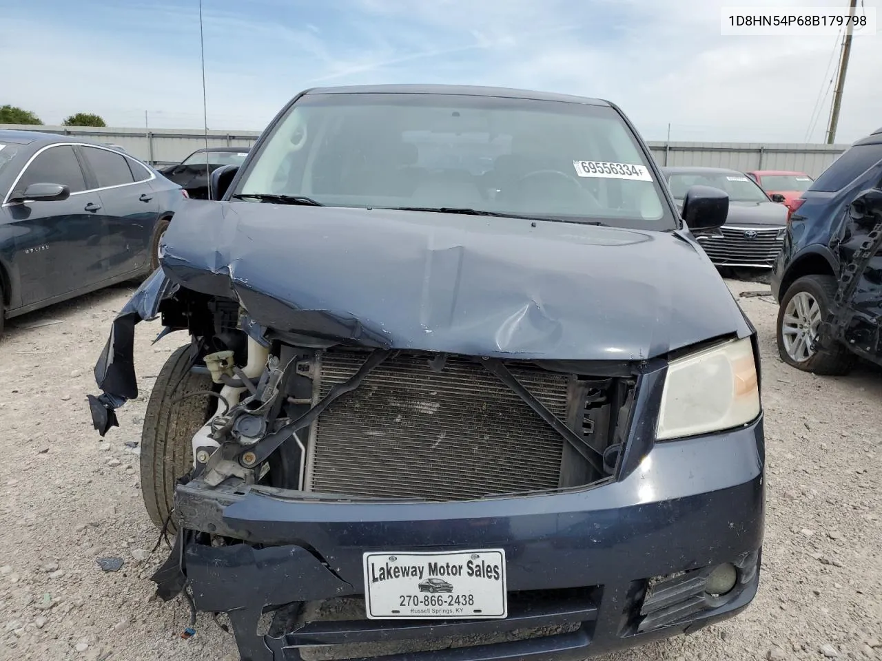 2008 Dodge Grand Caravan Sxt VIN: 1D8HN54P68B179798 Lot: 69556334