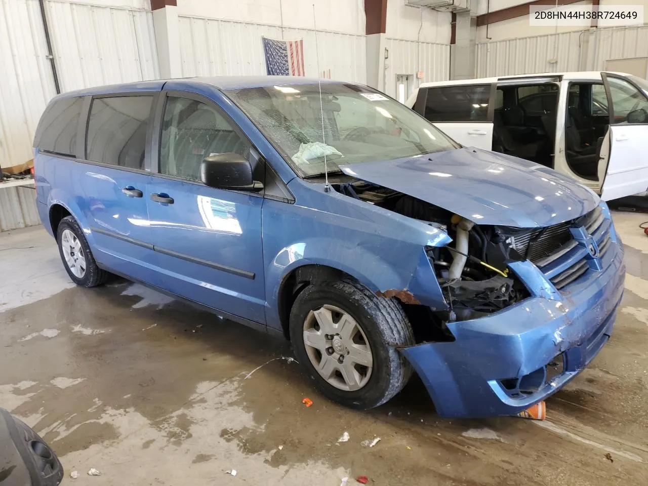 2008 Dodge Grand Caravan Se VIN: 2D8HN44H38R724649 Lot: 69777744