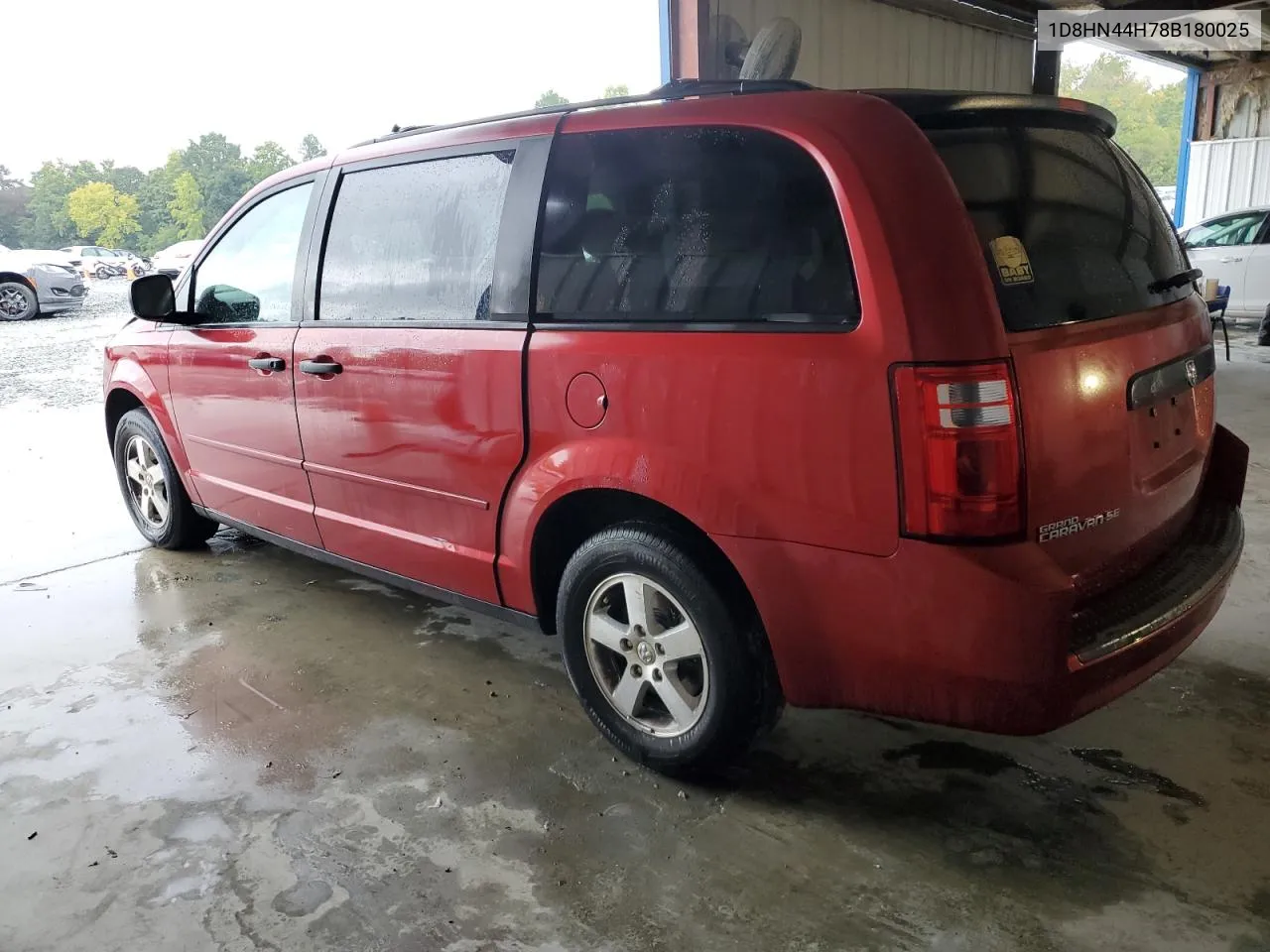 2008 Dodge Grand Caravan Se VIN: 1D8HN44H78B180025 Lot: 71306734