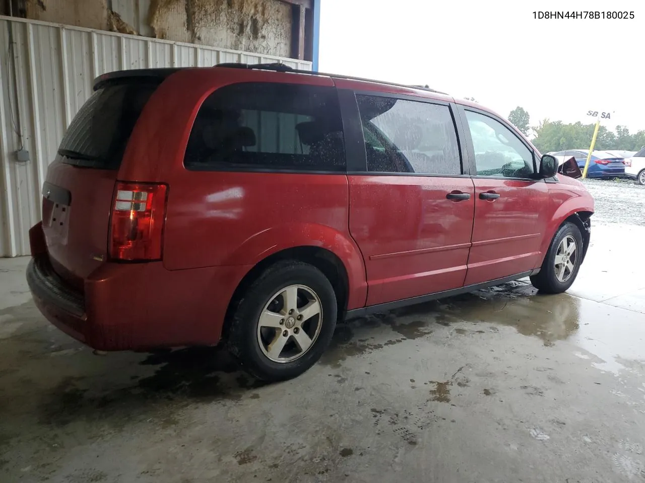 2008 Dodge Grand Caravan Se VIN: 1D8HN44H78B180025 Lot: 71306734