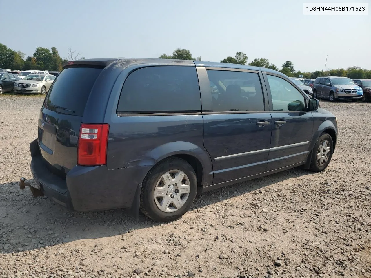 2008 Dodge Grand Caravan Se VIN: 1D8HN44H08B171523 Lot: 71350794