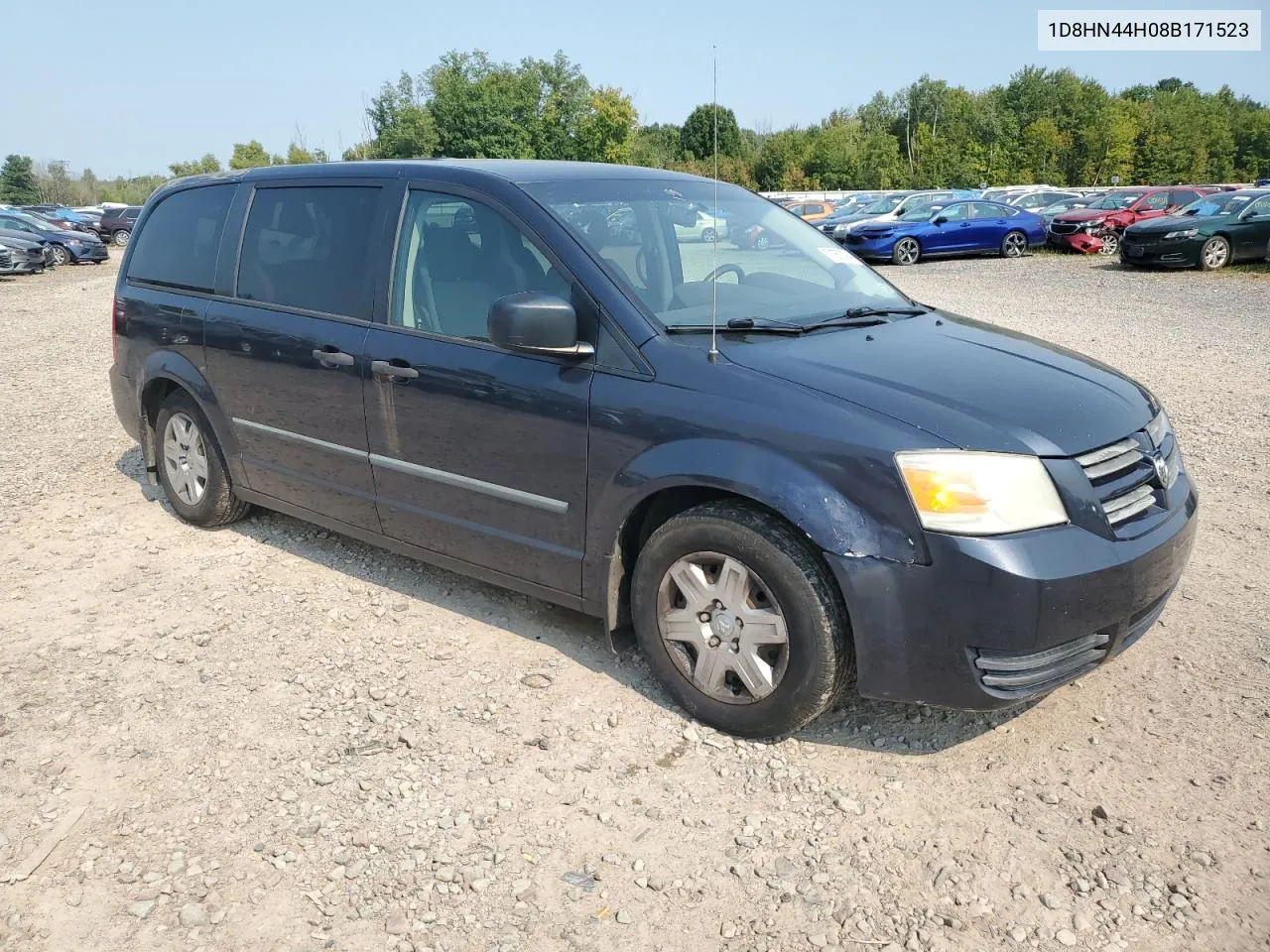 2008 Dodge Grand Caravan Se VIN: 1D8HN44H08B171523 Lot: 71350794