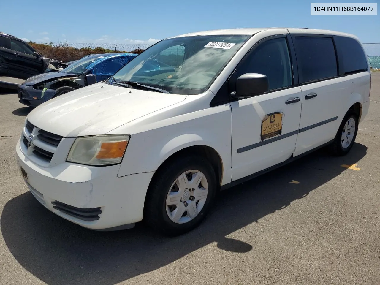 2008 Dodge Grand Caravan C/V VIN: 1D4HN11H68B164077 Lot: 72277054