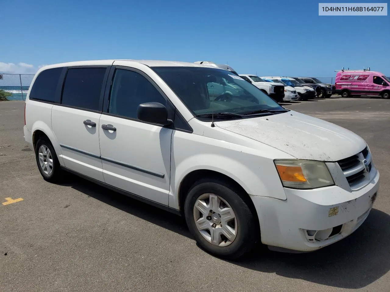 2008 Dodge Grand Caravan C/V VIN: 1D4HN11H68B164077 Lot: 72277054