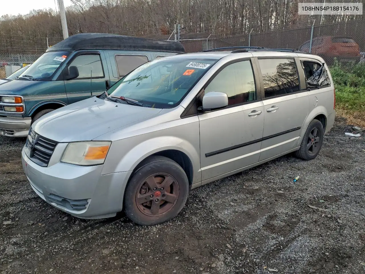 1D8HN54P18B154176 2008 Dodge Grand Caravan Sxt