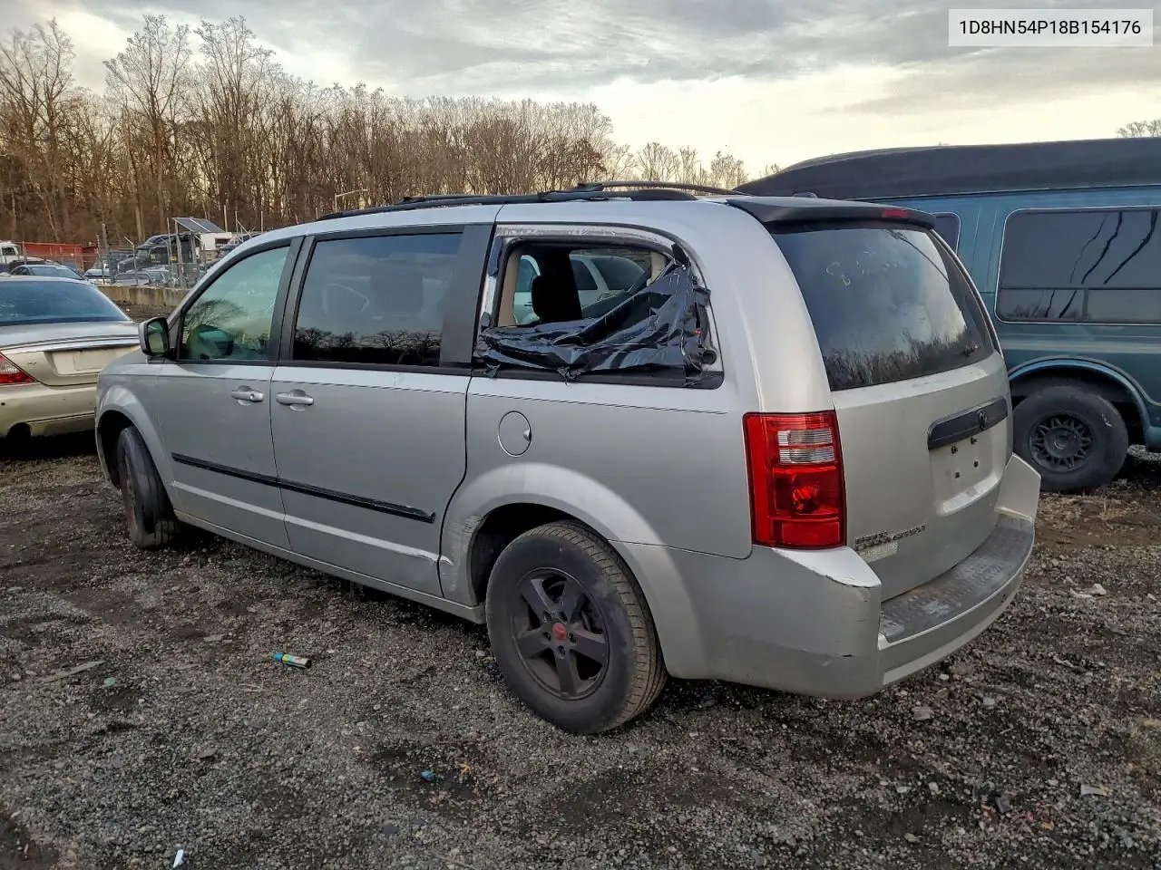 1D8HN54P18B154176 2008 Dodge Grand Caravan Sxt
