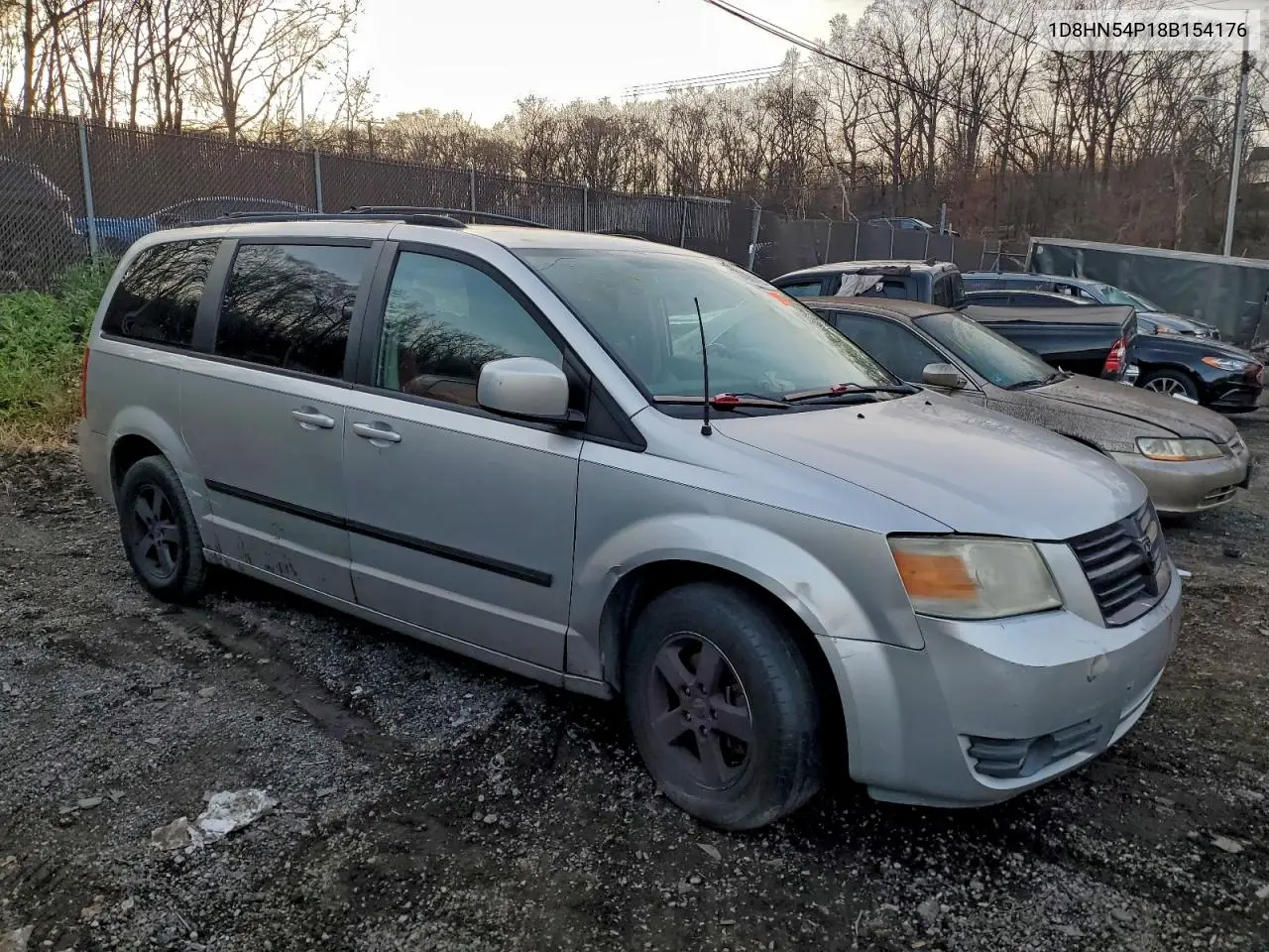 1D8HN54P18B154176 2008 Dodge Grand Caravan Sxt