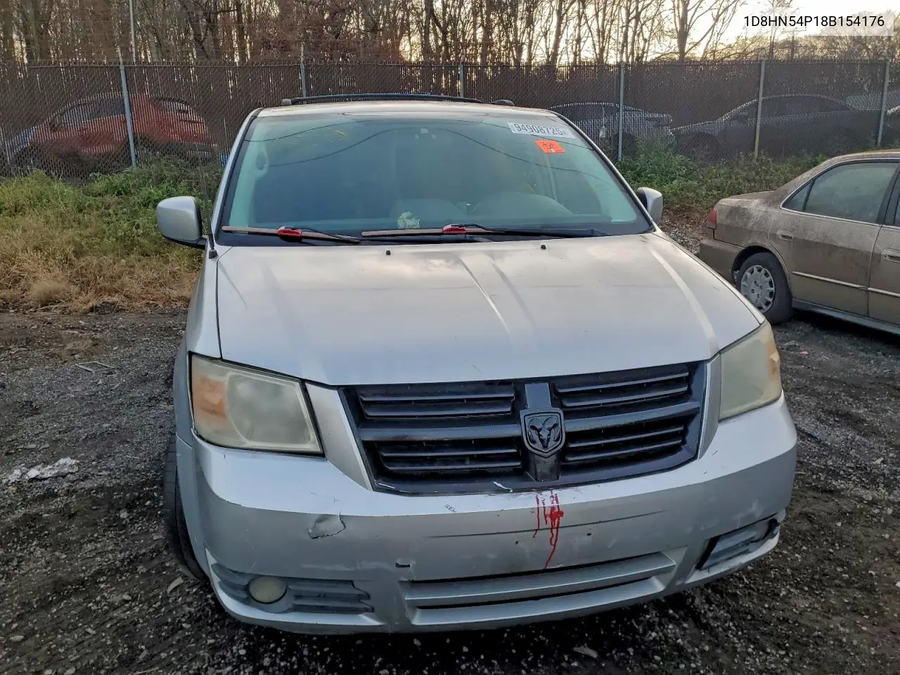 1D8HN54P18B154176 2008 Dodge Grand Caravan Sxt