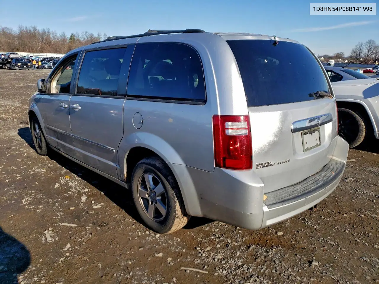 1D8HN54P08B141998 2008 Dodge Grand Caravan Sxt