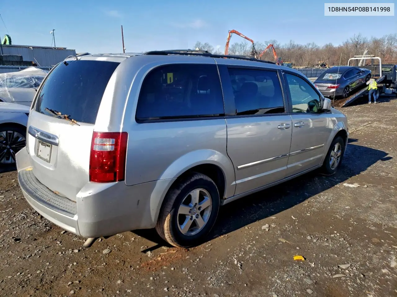 1D8HN54P08B141998 2008 Dodge Grand Caravan Sxt