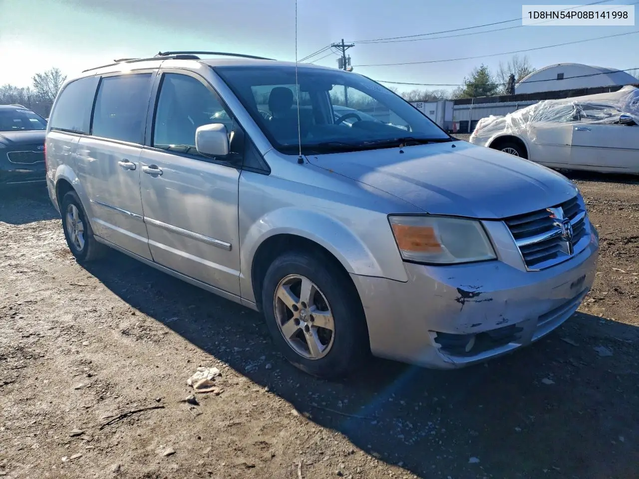 1D8HN54P08B141998 2008 Dodge Grand Caravan Sxt