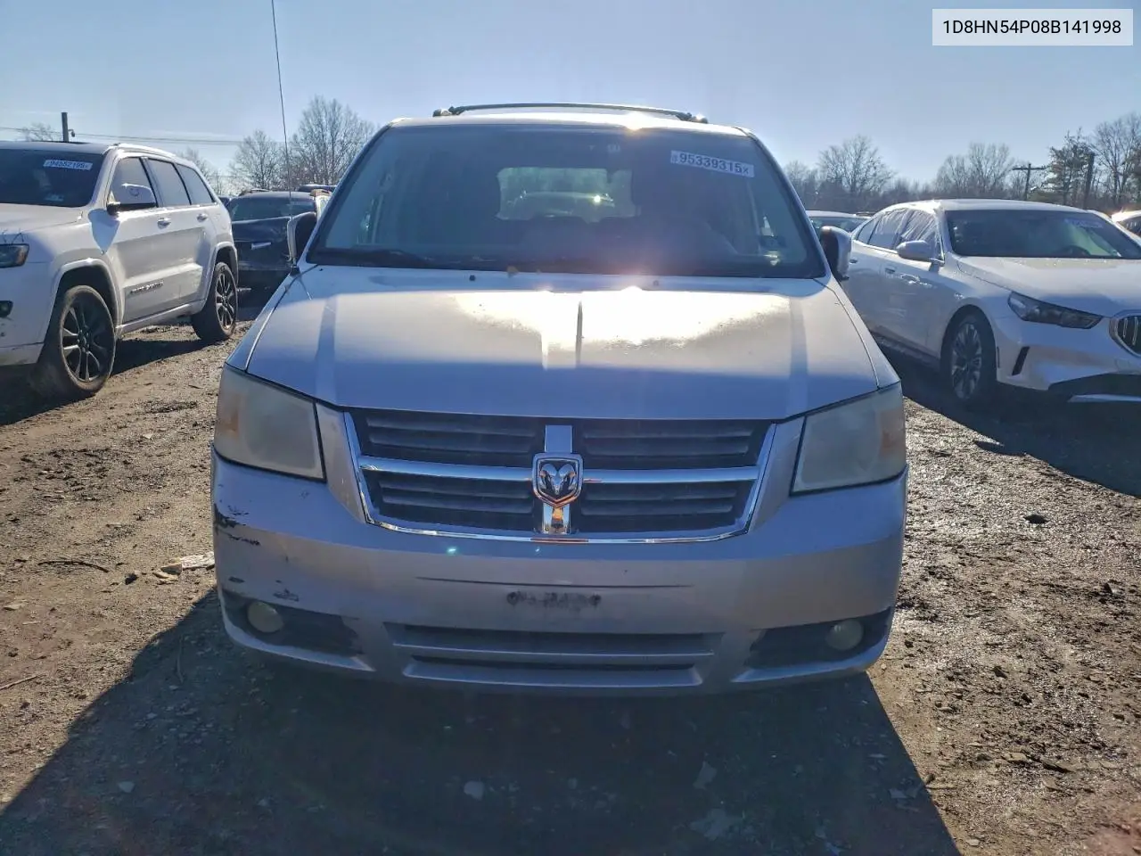 1D8HN54P08B141998 2008 Dodge Grand Caravan Sxt