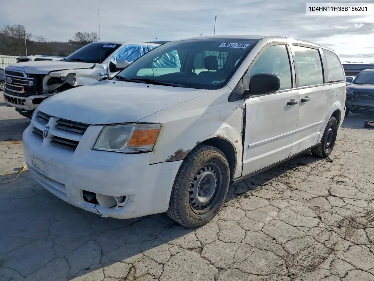 1D4HN11H38B186201 2008 Dodge Grand Caravan C/V