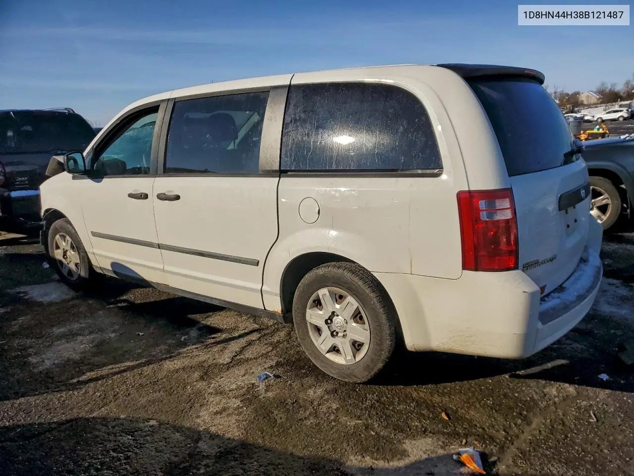 1D8HN44H38B121487 2008 Dodge Grand Caravan Se