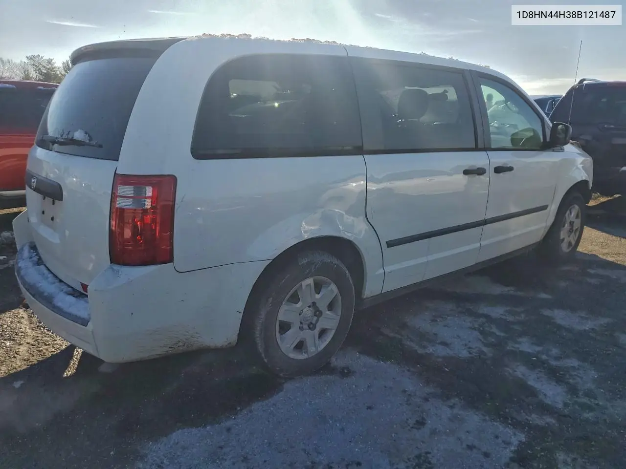 1D8HN44H38B121487 2008 Dodge Grand Caravan Se