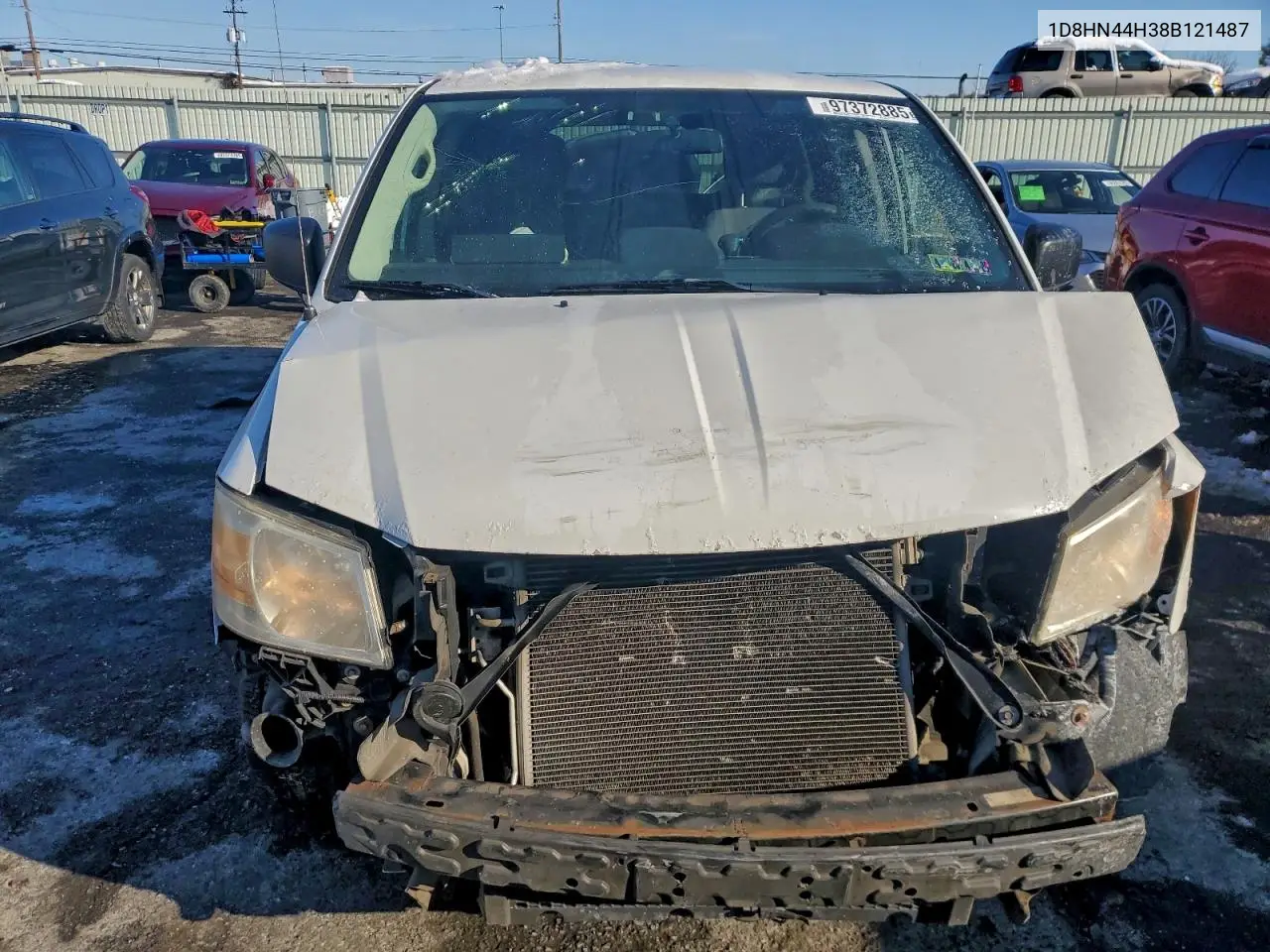 1D8HN44H38B121487 2008 Dodge Grand Caravan Se
