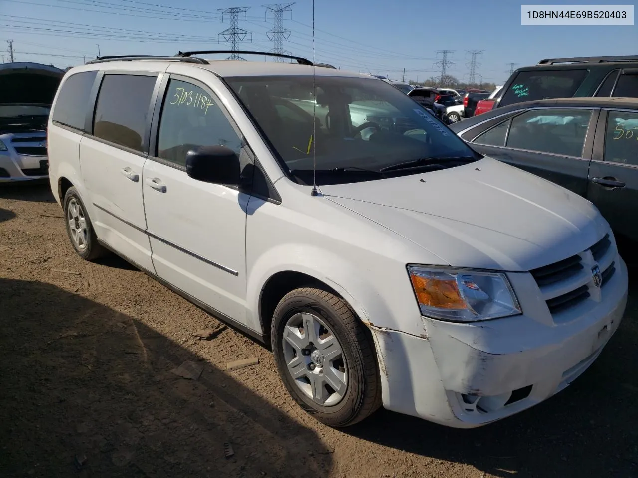 2009 Dodge Grand Caravan Se VIN: 1D8HN44E69B520403 Lot: 51031184