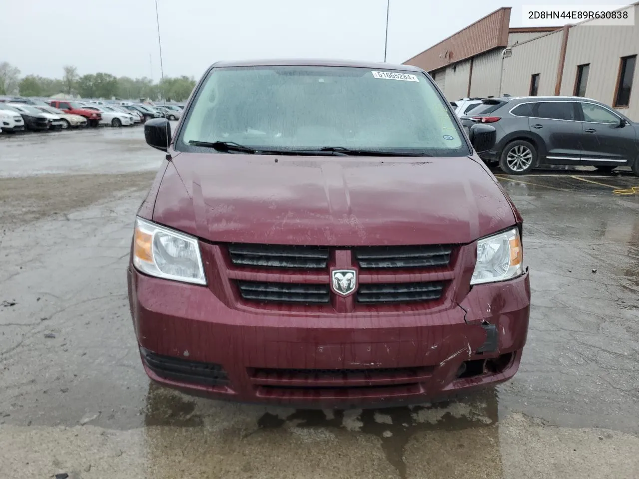 2009 Dodge Grand Caravan Se VIN: 2D8HN44E89R630838 Lot: 51665284