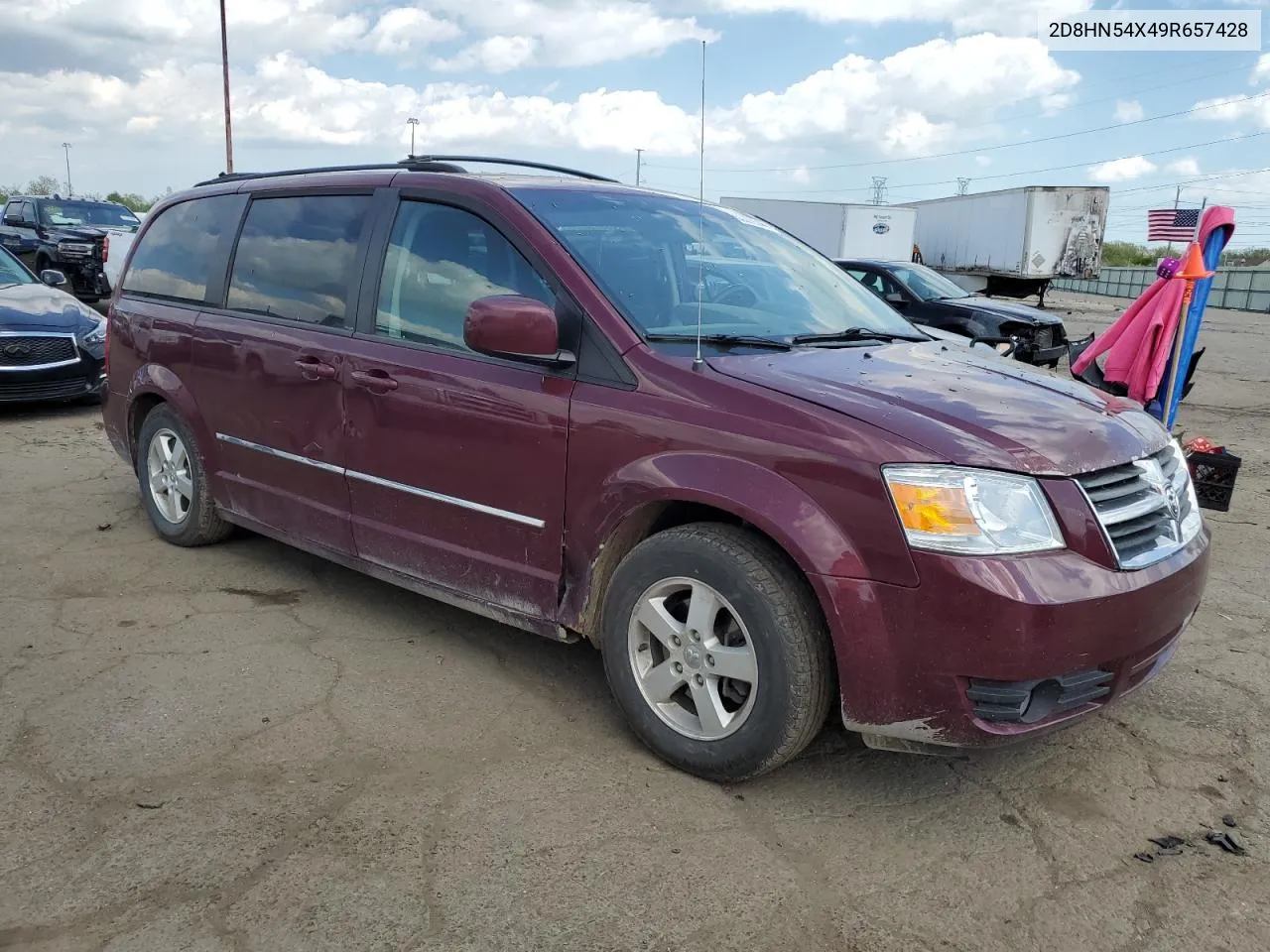 2009 Dodge Grand Caravan Sxt VIN: 2D8HN54X49R657428 Lot: 53029344