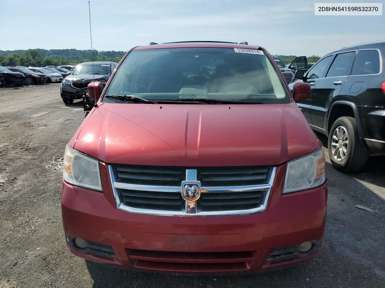 2009 Dodge Grand Caravan Sxt VIN: 2D8HN54159R532370 Lot: 53038914