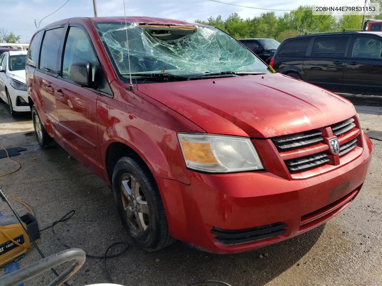 2009 Dodge Grand Caravan Se VIN: 2D8HN44E79R531153 Lot: 53280624