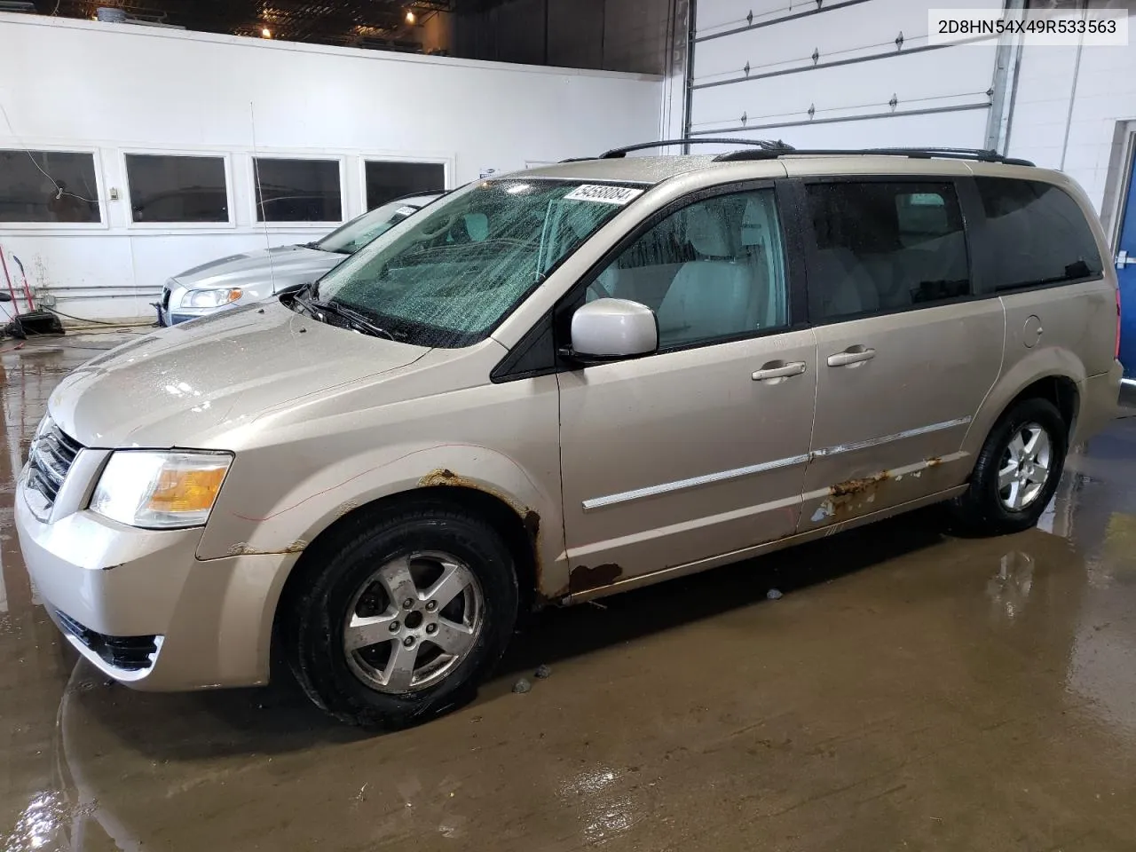 2009 Dodge Grand Caravan Sxt VIN: 2D8HN54X49R533563 Lot: 54588084