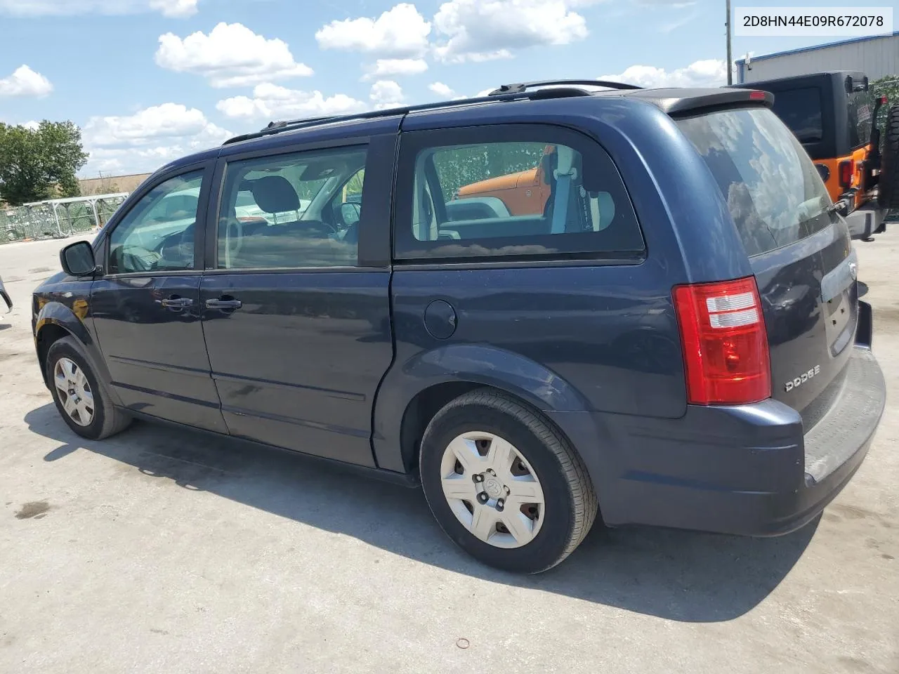 2009 Dodge Grand Caravan Se VIN: 2D8HN44E09R672078 Lot: 54836574