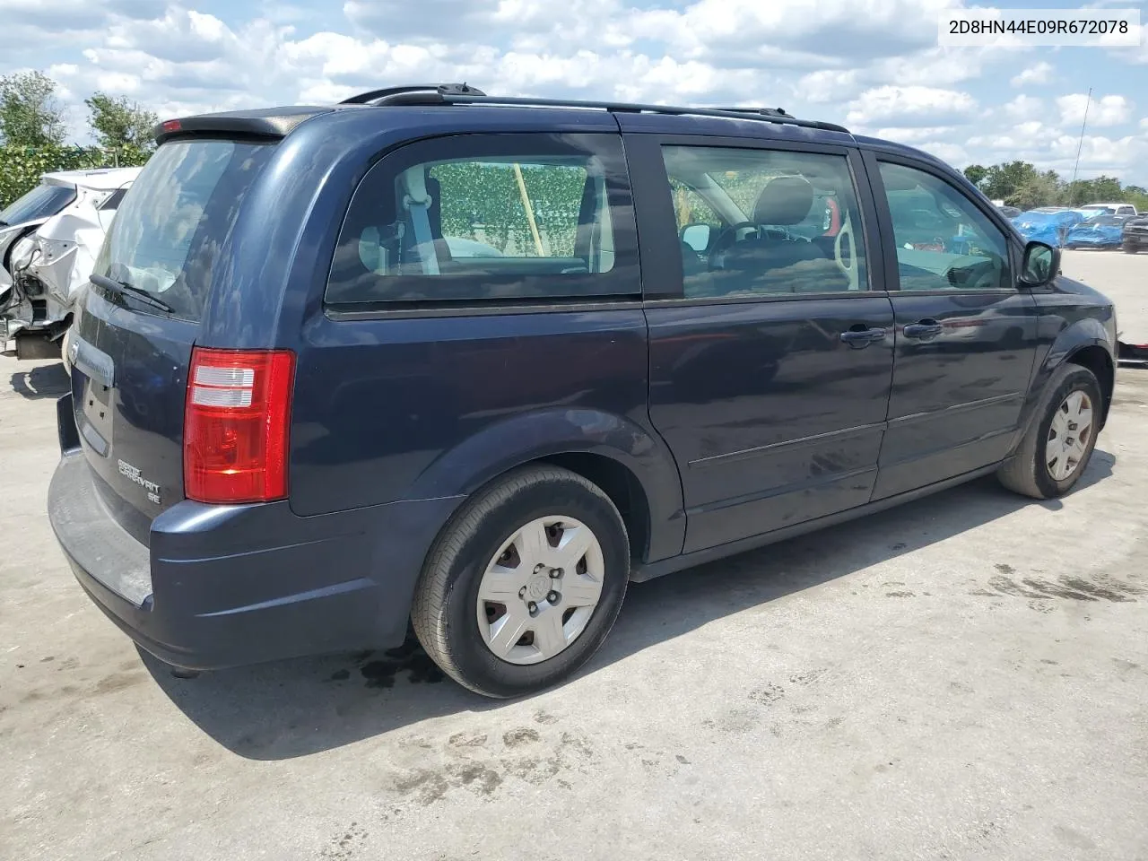 2009 Dodge Grand Caravan Se VIN: 2D8HN44E09R672078 Lot: 54836574