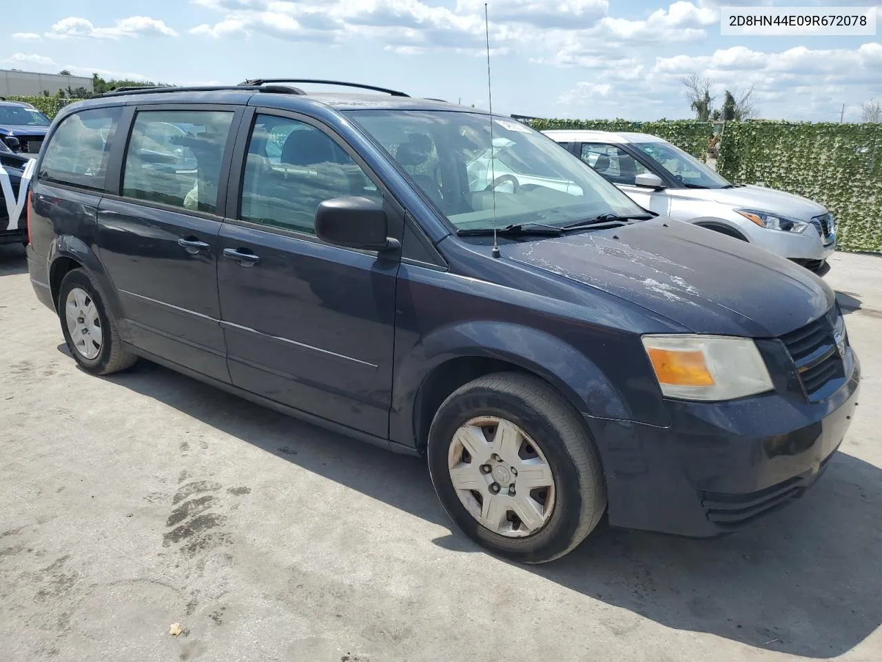 2009 Dodge Grand Caravan Se VIN: 2D8HN44E09R672078 Lot: 54836574