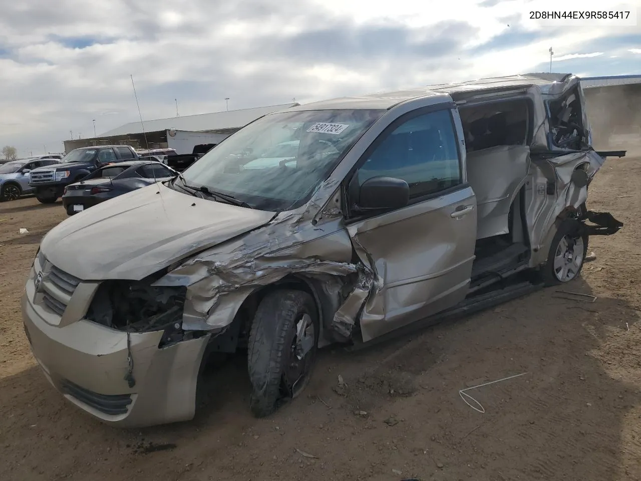 2009 Dodge Grand Caravan Se VIN: 2D8HN44EX9R585417 Lot: 54917324