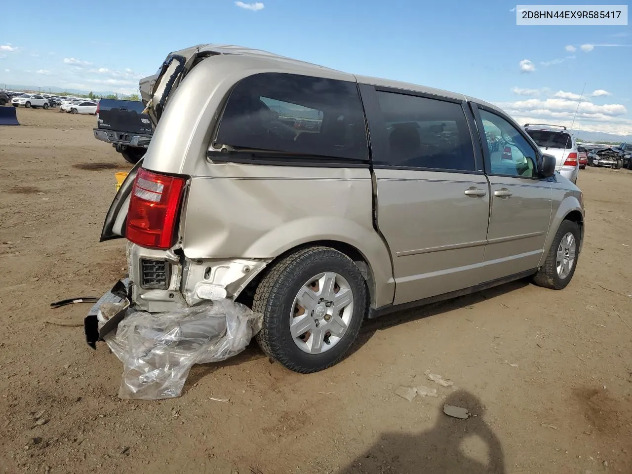 2D8HN44EX9R585417 2009 Dodge Grand Caravan Se