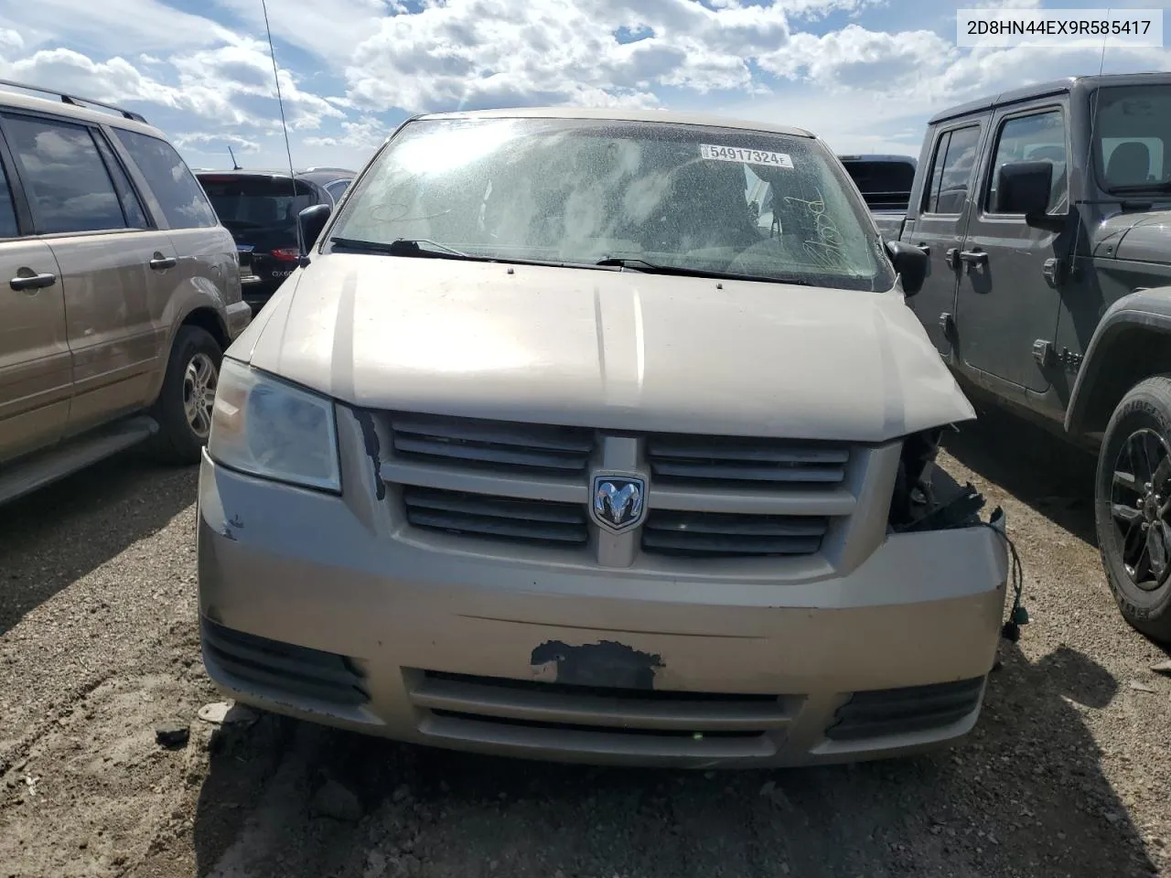 2009 Dodge Grand Caravan Se VIN: 2D8HN44EX9R585417 Lot: 54917324