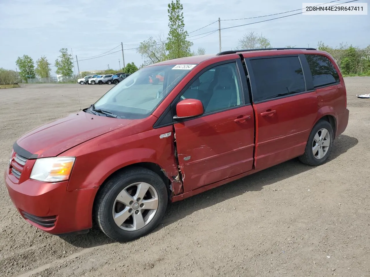 2009 Dodge Grand Caravan Se VIN: 2D8HN44E29R647411 Lot: 55475264