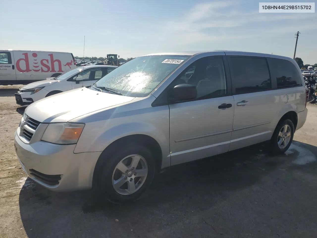 2009 Dodge Grand Caravan Se VIN: 1D8HN44E29B515702 Lot: 55720154