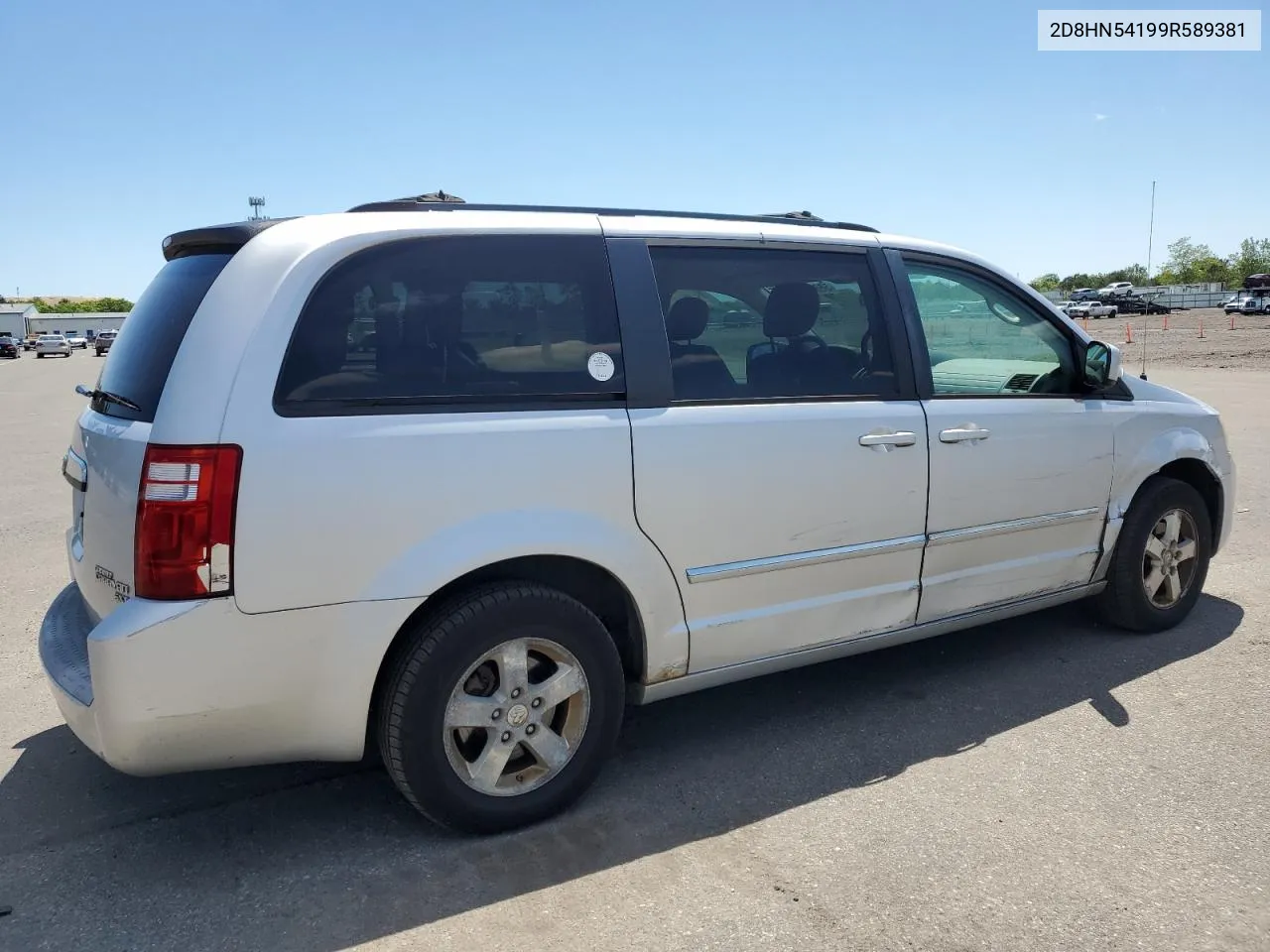 2D8HN54199R589381 2009 Dodge Grand Caravan Sxt