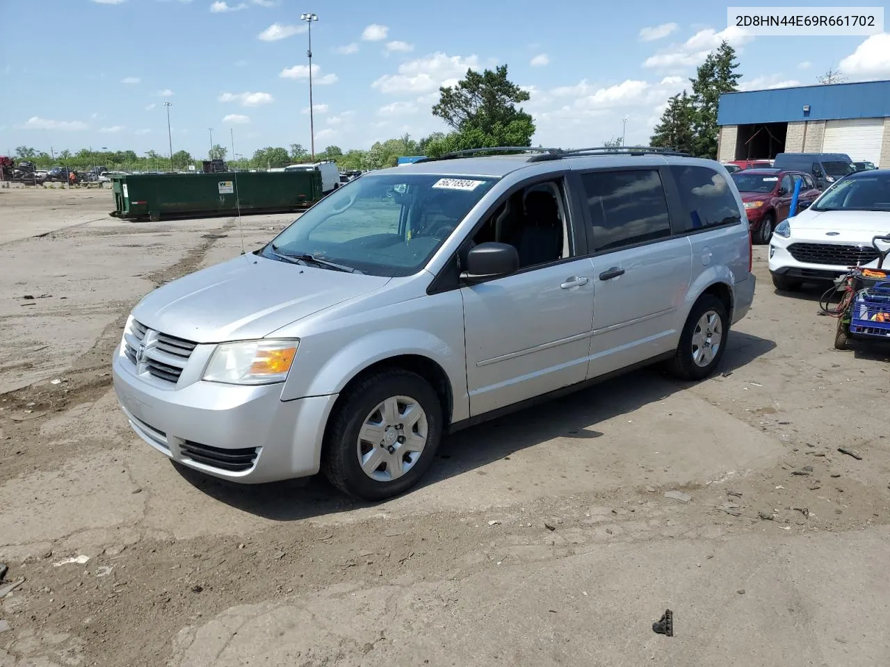 2009 Dodge Grand Caravan Se VIN: 2D8HN44E69R661702 Lot: 56218934