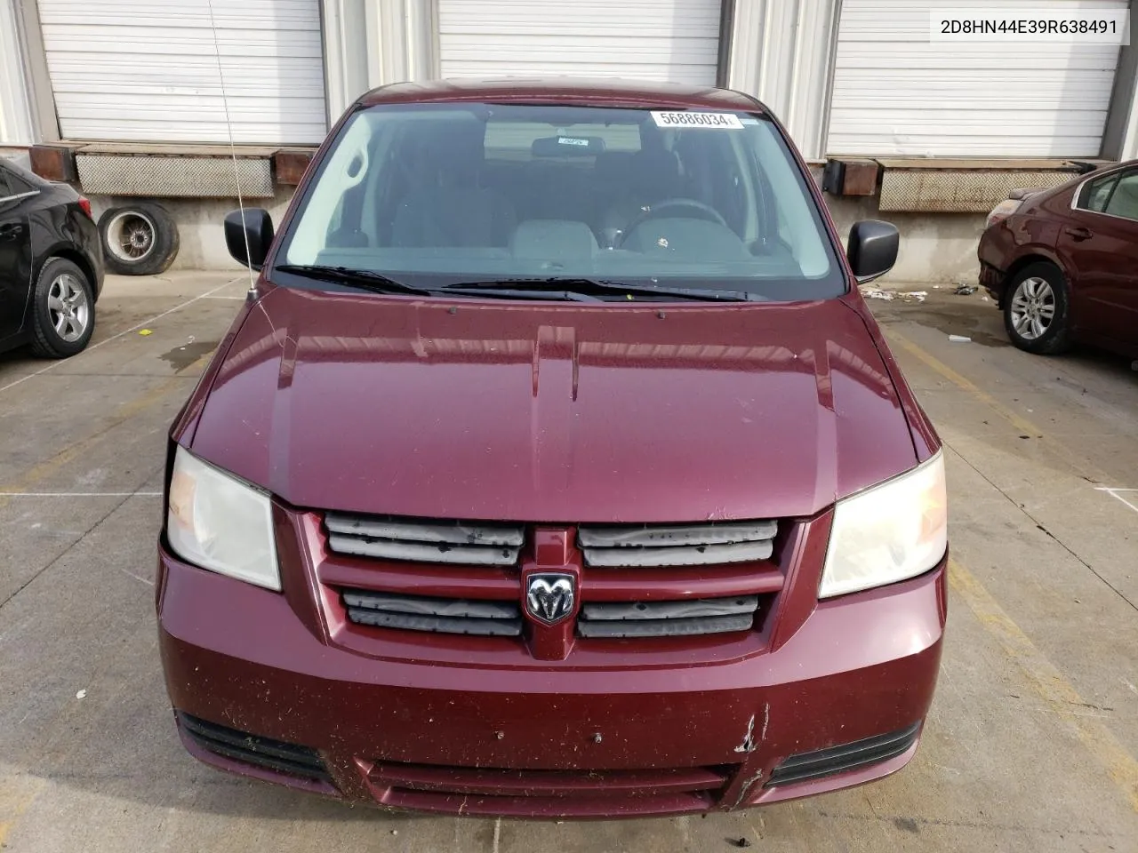 2009 Dodge Grand Caravan Se VIN: 2D8HN44E39R638491 Lot: 56886034