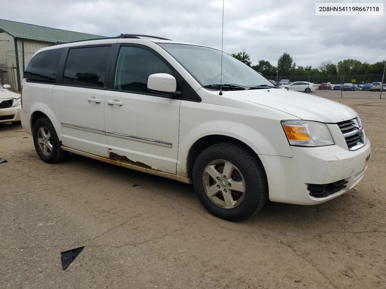 2D8HN54119R667118 2009 Dodge Grand Caravan Sxt