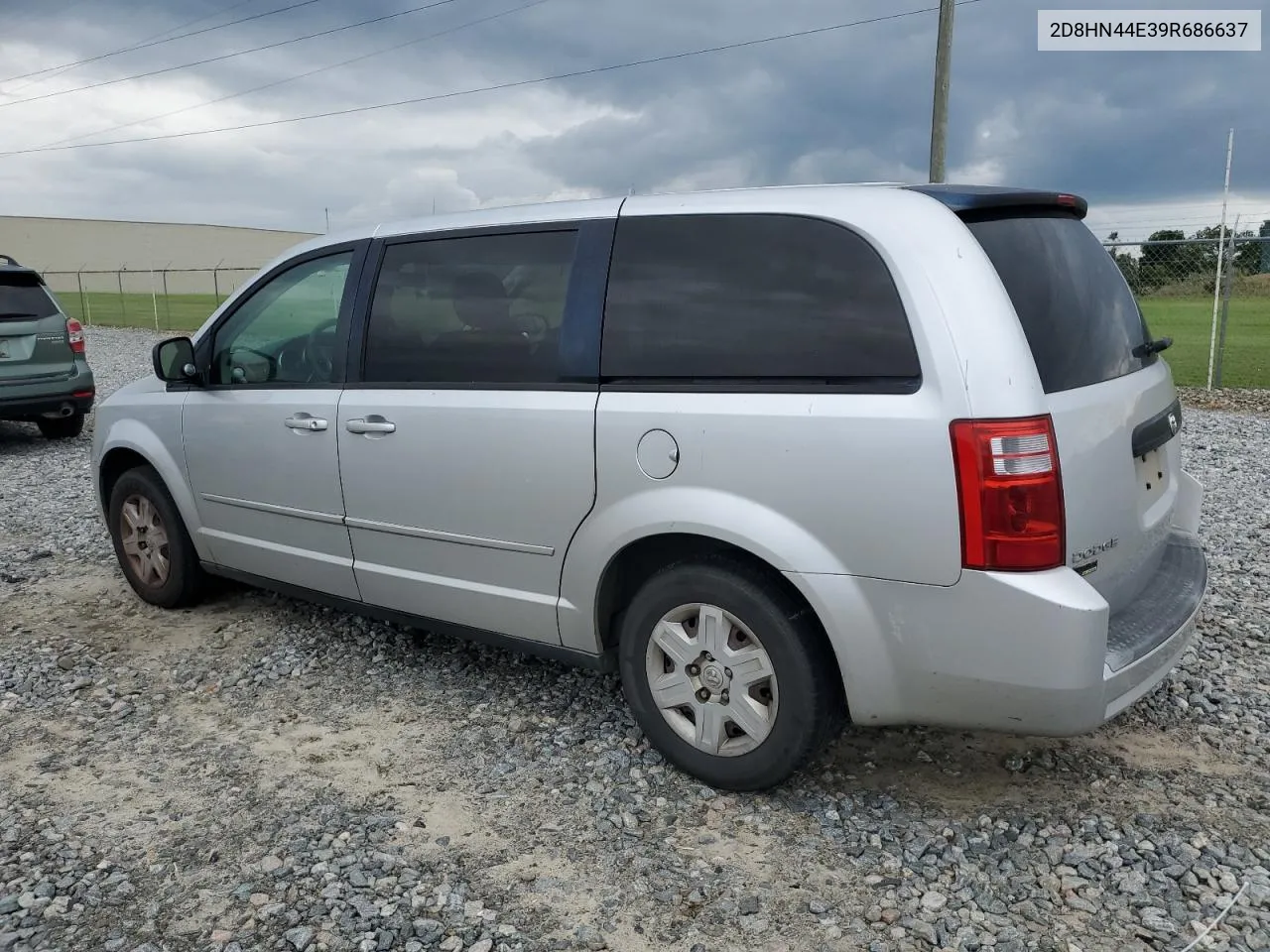 2D8HN44E39R686637 2009 Dodge Grand Caravan Se