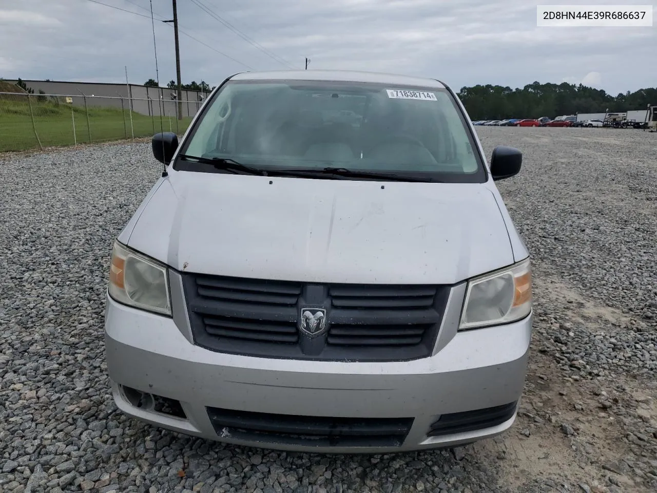 2009 Dodge Grand Caravan Se VIN: 2D8HN44E39R686637 Lot: 71838714