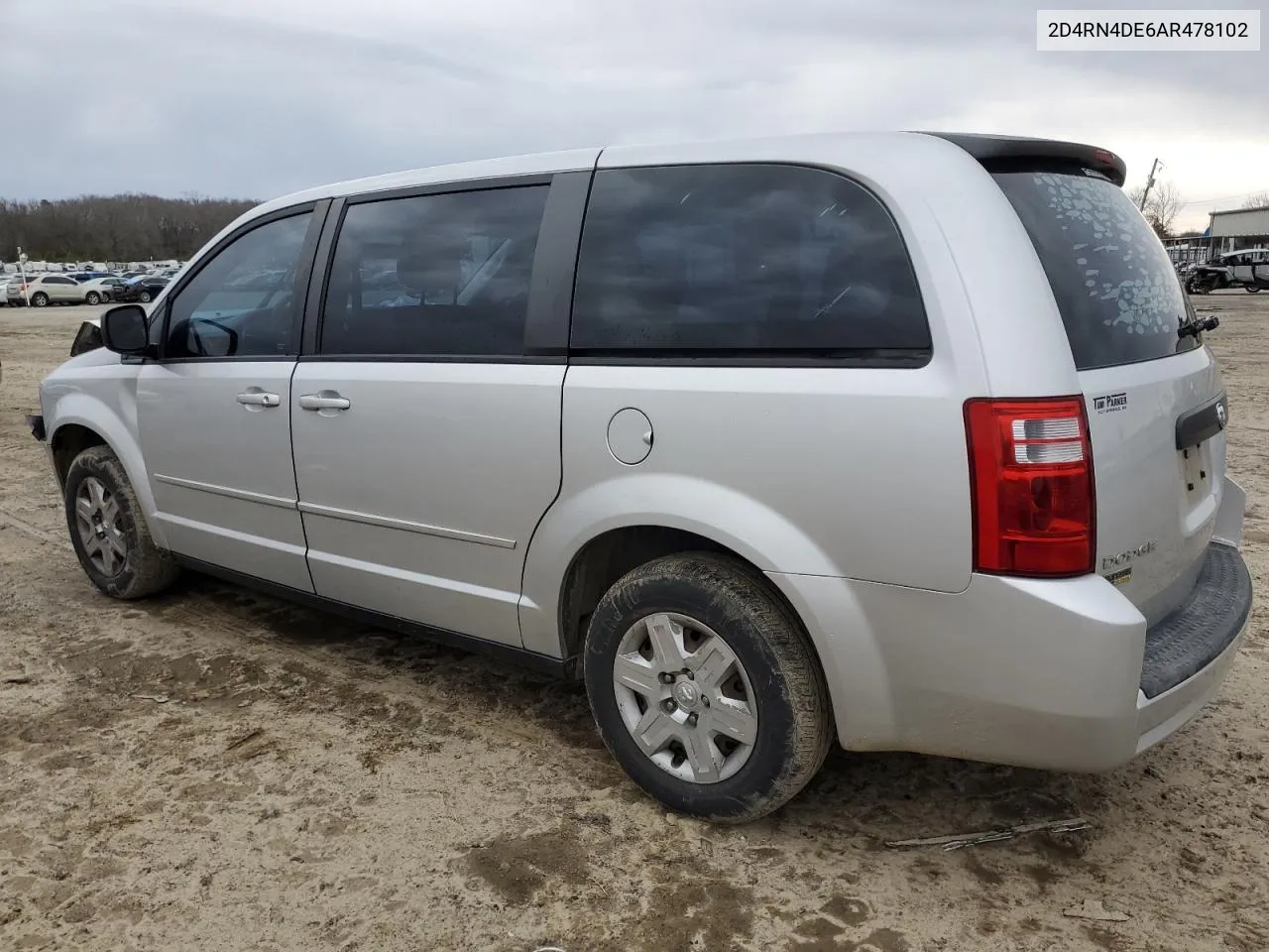 2010 Dodge Grand Caravan Se VIN: 2D4RN4DE6AR478102 Lot: 37256924